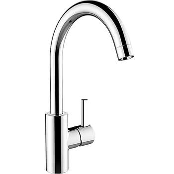 Kohler high-curved splash-proof swivel kitchen faucet