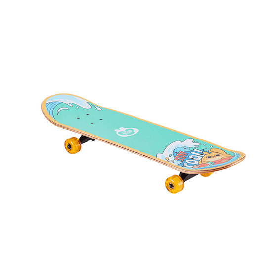 Stubborn skateboarding children 6-12 years old four-wheel double-rolled skateboarding junior scholar sensor training men and girls toys