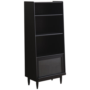 Eddiega solid wood bookshelf simple modern display bookcase