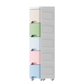 15/18/30cm slot storage cabinet drawer multi-layer floor rack gap storage cabinet storage box wide kitchen