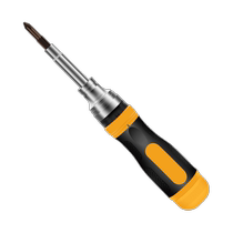 Green forest screwdriver set cross-shaped triangle screwdriver tool multi-functional ratchet special-shaped combination screwdriver