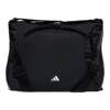 Jinlang adidas Adidas new crossbody bag men's and women's sports casual black backpack KU1535
