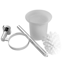 1007 Jiumu Bathroom Official Flagship Bathroom Pendant Stainless Steel Bathroom Toilet Brush Holder Bathroom Toilet Brush Hardware