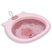 Jieliya baby washbasin baby newborn foldable butt washing pig small basin childrens products 187