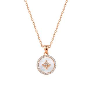 Cla lovers jewelry CLA treasure box star s925 silver necklace