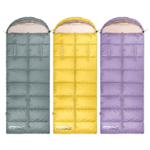 Écoute Coton Coton Sac de couchage Adultes de plein air Toutes les saisons Le style universel de camping pour adultes mâle adulte avec un anti-froid épaississement hivernal