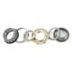 ດັດແປງ tapered ສະບັບເອີຣົບຂອງ Little Turtle King steering bearing faucet steel bowl wave plate anti-shake pressure bearing direction bearing