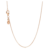Chinese Valentines Day gift] Pandora Pandora rose gold necklace necklace necklace diy fashion simple and simple
