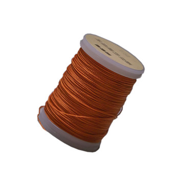 Front Feather's Shelter Round Wax Thread Polyester Thread Vegetable Tanned Chrome Tanned Hand Sewing Thread Non-Loose Strand Leather Sewing Thread 0.3mm