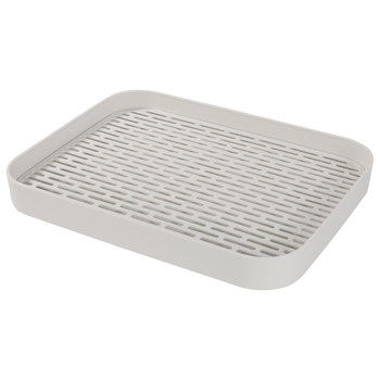 Double-layer tray kitchen storage bowls and chopsticks drain cup holder