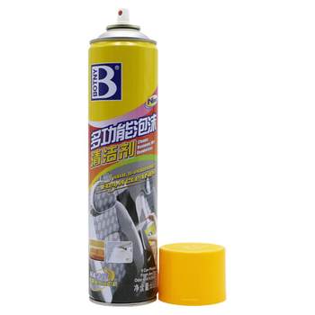 ຮ້ານຄ້າທາງດ້ານຮ່າງກາຍ Baotili multifunctional foam cleaner ສໍາລັບພາຍໃນລົດ sofa ຜ້າພິເສດ decontamination ຫນັງປອມ