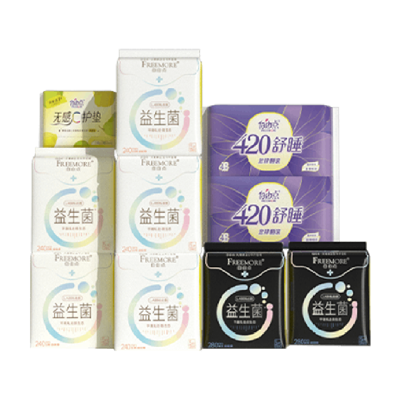 Комбинированные гигиенические прокладки Free Point день и ночь 83 шт.