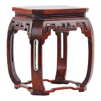 Redwood Carving Crafts, Purple Sandalwood Ornaments Base, Solid Wood, Rare Stones, Jade, Miniature Bonsai Flower Pot Stand Base