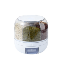 Jeko rice bucket household insect-proof and moisture-proof sealed rice tank grain storage box rice rotating food grade 525