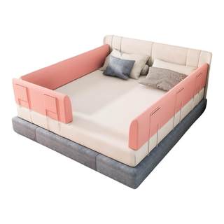 Bed guardrail prevents falling and falling one side, multi-faceted universal new life