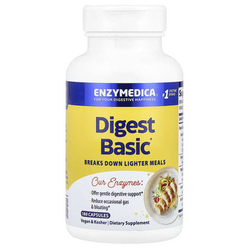 Enzymedica anson ເຕັມ spectrum ການຍ່ອຍອາຫານ enzyme ການຍ່ອຍອາຫານທີ່ມີສຸຂະພາບດີໃນກະເພາະອາຫານອາຫານການຍ່ອຍອາຫານການສະສົມອາຫານໃນລໍາໄສ້ຂອງຜູ້ໃຫຍ່
