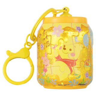 3D-JP迪士尼系列维尼熊迷你易拉罐立体拼图24片钥匙扣背包挂件