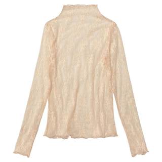 Thin lace mesh hollow inner top