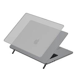 VOKAMO는 스탠드가 있는 Apple 컴퓨터 보호 케이스에 적합합니다. macbook air13/15인치 mac 노트북 M2/M3 컴퓨터 케이스 프로 액세서리 14/16인치 MacBookpro 보호 케이스