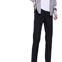 Six-proof technology windproof plus velvet pants autumn and winter warm pants for men and women thickened six casual pants