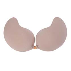 Wedding silicone invisible bra stickers for women with push-up small breasts, thick big breasts, sexy deep V top-up breast stickers, strapless underwear