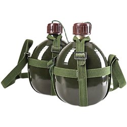 Genuine Belt kettle Old -style aluminum kettle 87 outdoor sports kettle large capacity Portable mountaineering camping water bottle