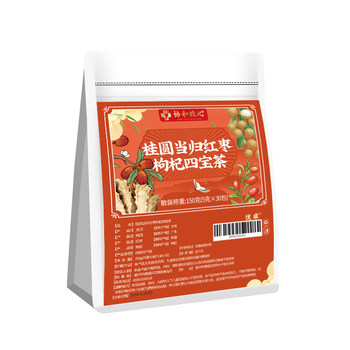 Longan, angelica, red dates, wolfberry