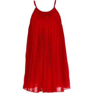 红色沙滩裙海边度假连衣裙多巴胺海岛出游明媚穿搭小个子吊带红裙