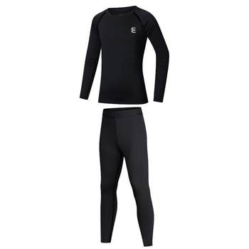 Particle long-sleeved quick-drying tights training clothes for boys