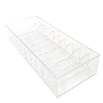 Acrylic clear crystal jade bracelet display stand