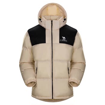 Camel little sun down jacket men's and women's winter bread jacket