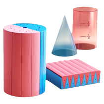 Cylindrical Cone Teaching Aids Surface Area Volume Derivation Model School of Primary 6 6th grade Maths students calculate with Mounts Cylinder Geometric graph volume ratio Demonstrator surface area Formula