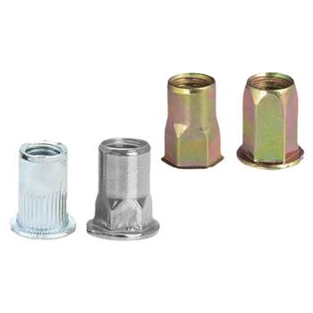 Stainless steel flat head rivet nut ink bulging carbon steel