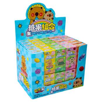 New Kapibara Cartoon-Shaped Candy Combination for Children, Creative Mini Popping Candy Snacks in a Box