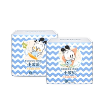 (Exclusive for live broadcast) Babu Dou Wavy Toddler Pants Diapers SMXXXL Skin Friendly Ultra Thin 6 Pack