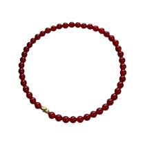 (Self-operated) DAISY BEAUTY Chinese style red agate bracelet classic retro temperament and atmosphere gift