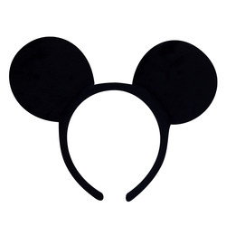 ສາຍຮັດຫູ Mickey Disneyland ຫຼິ້ນ Mickey Mouse Minnie bow ear hair accessories accessories head wavy