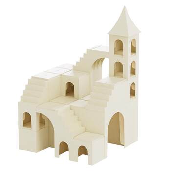 Blind box diy module geometric landscaping c display