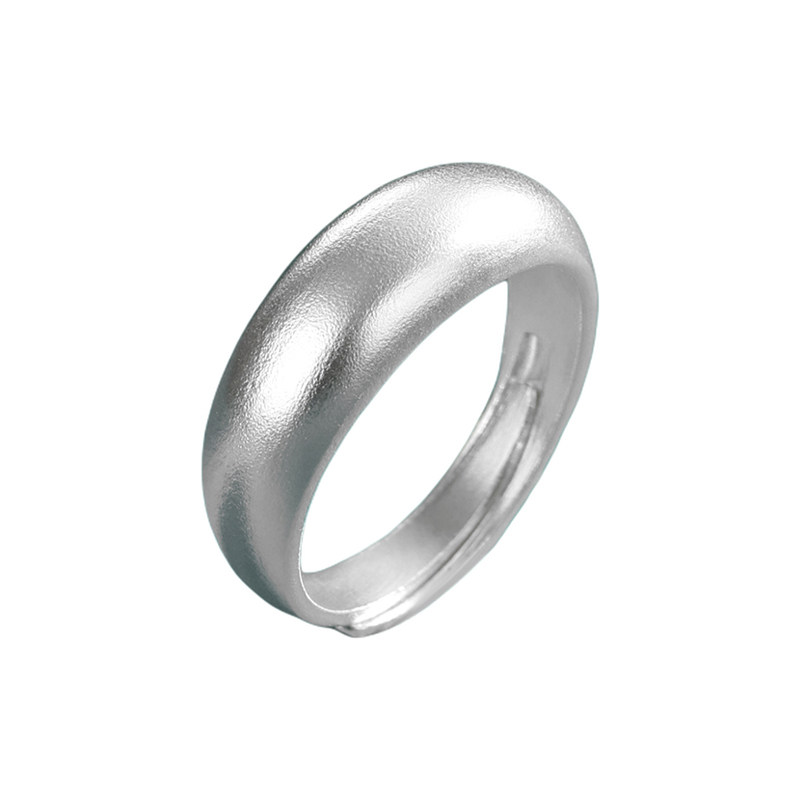 Meikaile 999 solid silver ring women's ancient bread ring