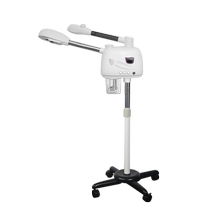 Hot and cold dual spray facial steamer to open pores facial hydration hot and cold spray machine instrument thermal spray instrument for beauty salons