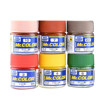 Henghui Model Gunshi C Series Paint C122-C315 Nitro Oil-based Paint Model ສີພິເສດ 10ML