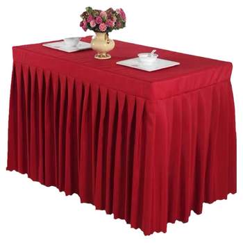 Solid color conference tablecloth banquet table skirt table cover custom Solid color conference tablecloth banquet table skirt table cover custom