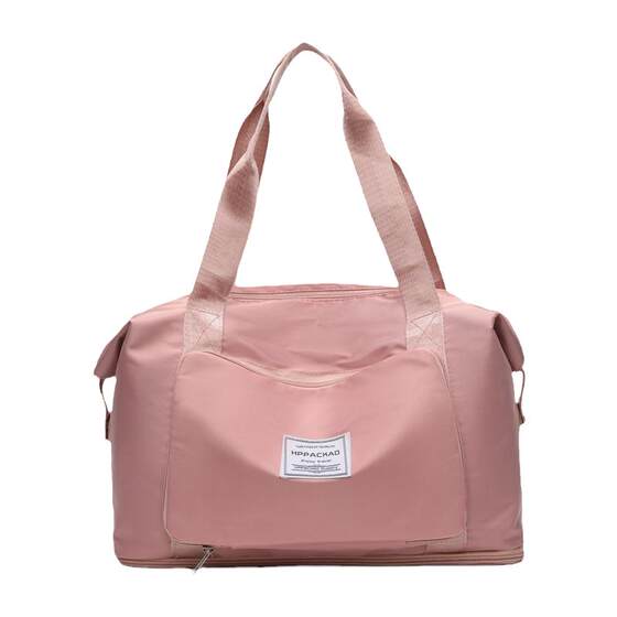 Travel bag large -capacity female oversized tie rods propose to travel with a storage bag, sports fitness bag luggage bag