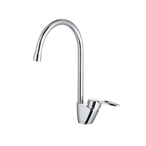 MOEN Moen kitchen high-throw swivel sink vegetable basin classic swan neck hot and cold faucet 77111EC