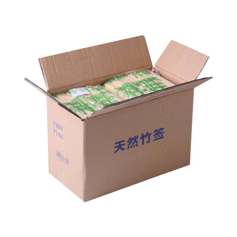 Whole box of bamboo skewers disposable barbecue skewers wholesale
