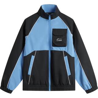 李宁儿童加绒外套风衣男孩新款秋冬款男童装中大童青少年运动冬装