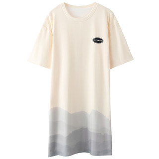 [Antarctic] Summer nightgown made of pure cotton, soft and skin-friendly