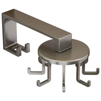 Spike-free installation is more convenient and does not damage the wall