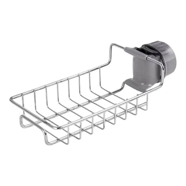 Kitchen pool drain basket drain rack rag without punching
