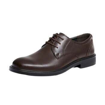 Camel men's business leather shoes casual derby shoes